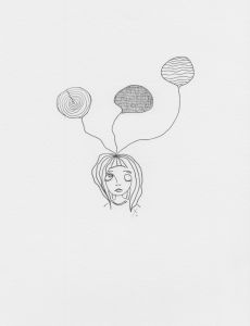 Leutenegger Priska · Zeichnung · The everyday · Faserstift auf Papier