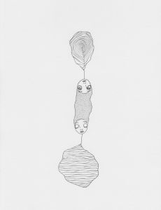 Leutenegger Priska · Zeichnung · The everyday · Faserstift auf Papier
